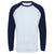 Front - Skinnifit Mens Raglan Long Sleeve Baseball T-Shirt