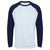 Front - Skinnifit Mens Raglan Long Sleeve Baseball T-Shirt