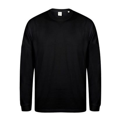 Front - Skinnifit Mens Drop Shoulder Slogan Top