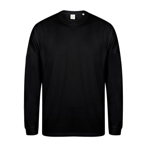 Front - Skinnifit Mens Drop Shoulder Slogan Top