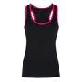 Front - Tri Dri Womens/Ladies Panelled Fitness Sleeveless Vest