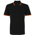 Front - Asquith & Fox Mens Classic Fit Tipped Polo Shirt