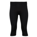 Front - Tri Dri Womens/Ladies Calf Length Fitness Leggings