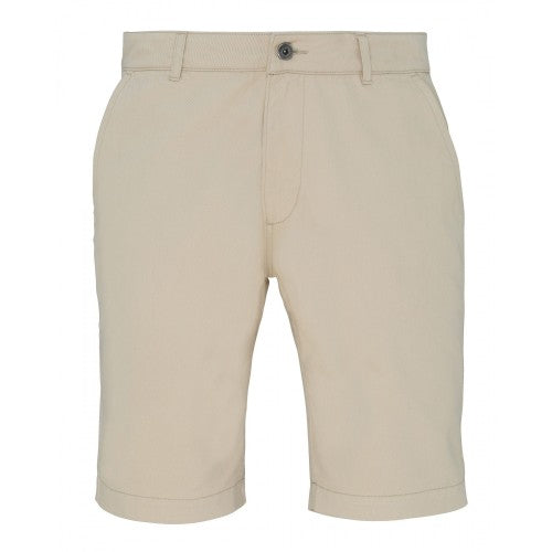 French Navy - Front - Asquith & Fox Mens Casual Chino Shorts
