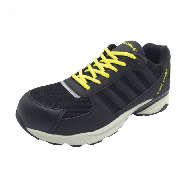 Front - Result Mens Work Guard Lightweight Safety Trainers