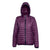 Front - 2786 Womens/Ladies Honeycomb Padded Hooded Jacket