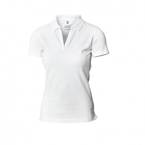 Front - Nimbus Womens/Ladies Harvard Stretch Deluxe Polo Shirt