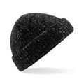 Front - Beechfield Unisex Adults Glencoe Knitted Winter Beanie Hat