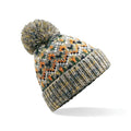 Front - Beechfield Unisex Adults Blizzard Winter Bobble Hat