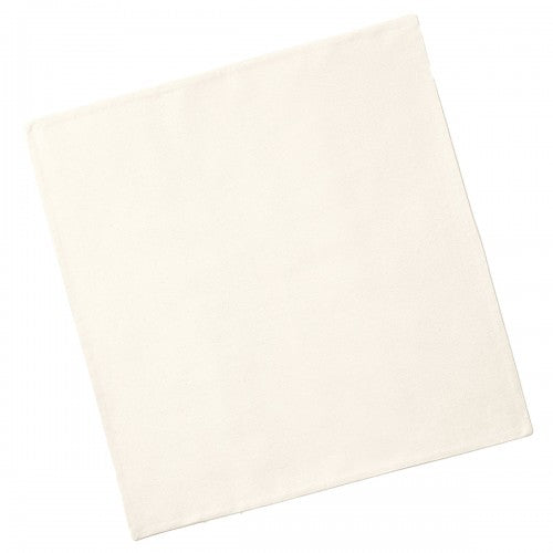 Front - Westford Mill Fairtrade Cotton Canvas Cushion Cover