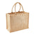 Front - Westford Mill Metallic Shimmer Jute Shopper/Tote Bag