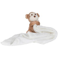 Front - Mumbles Baby Boys/Girls Plush Monkey Comforter Blanket