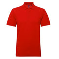Front - Asquith & Fox Mens Short Sleeve Performance Blend Polo Shirt