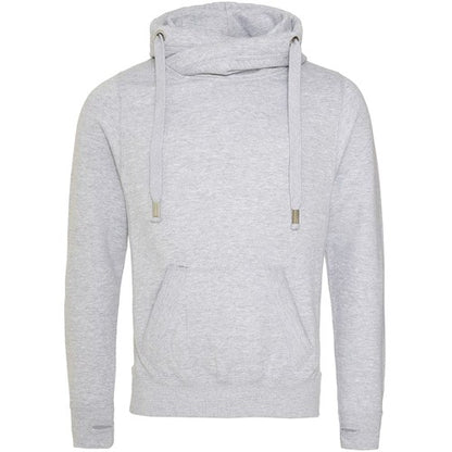 Front - AWDis Hoods Mens Cross Neck Hoodie