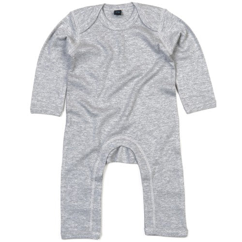 Front - Babybugz Unisex Baby Long Sleeved Rompersuit