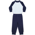 Front - Larkwood Baby Unisex Pyjama Top & Bottoms Set