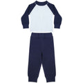 Front - Larkwood Baby Unisex Pyjama Top & Bottoms Set