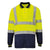 Front - Portwest Mens Hi-Vis Two-Tone Long Sleeve Polo Shirt