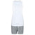 Front - Towel City Womens/Ladies Pyjama Vest And Shorts Set