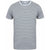 Front - Skinni Fit Unisex Striped Short Sleeve T-Shirt