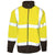 Front - Result Core Mens Reflective Safety Micro Fleece Jacket