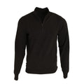 Front - Premier Mens 1/4 Zip Neck Knitted Sweater