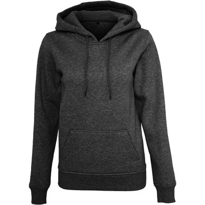 Front - Build Your Brand Womens/Ladies Heavy Pullover Hoodie