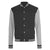 Front - Build Your Brand Mens Sweat College Jacket