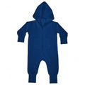 Dusty Blue - Front - Babybugz Baby-Babies All-In-One