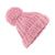 Front - Beechfield Womens/Ladies Oversized Hand Knitted Beanie