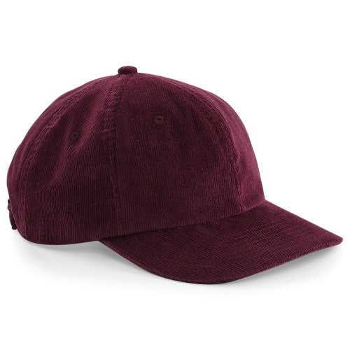 Front - Beechfield Mens Heritage Cord Cap