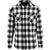 Front - Build Your Brand Mens Checked Flannel Shirt