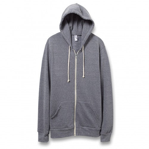 Front - Alternative Apparel Mens Eco-Fleece Hoodie