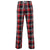 Front - Skinnifit Mens Tartan Lounge Pants