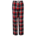 Front - Skinnifit Womens/Ladies Tartan Lounge Pants