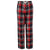 Front - Skinnifit Womens/Ladies Tartan Lounge Pants