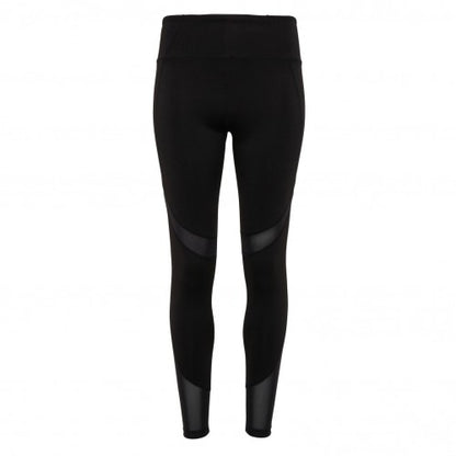Front - TriDri Womens/Ladies Mesh Tech Panel Full-Length Leggings