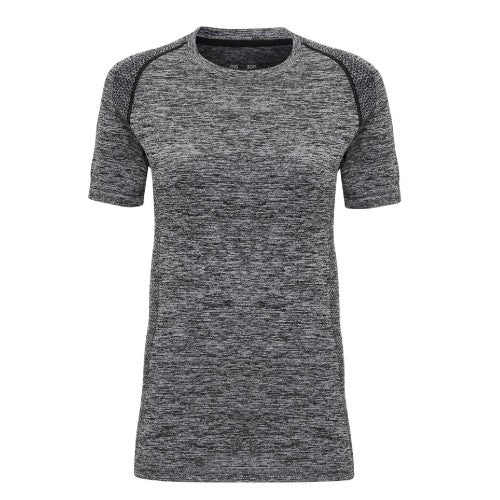 Front - TriDri Womens/Ladies Seamless 3D Fit Multi Sport Performance Short Sleeve Top