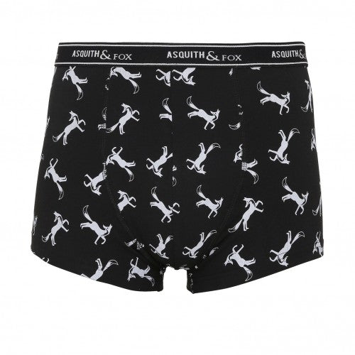 Front - Asquith & Fox Mens Printed Fox Shorty