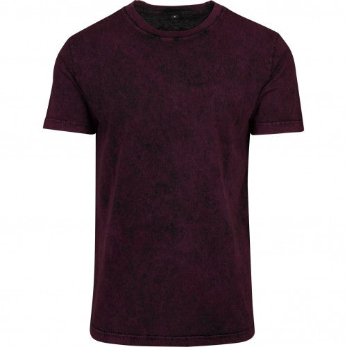 Front - Build Your Brand Mens Acid Washed Tee