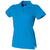 Front - Henbury Womens/Ladies Stretch Pique Polo Shirt