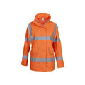 Front - Yoko Womens/Ladies Hi-Vis Executive Jacket