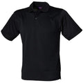 Front - Henbury Mens Coolplus® Pique Polo Shirt