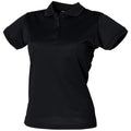 Front - Henbury Womens/Ladies Coolplus® Fitted Polo Shirt
