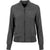 Front - Build Your Brand Womens/Ladies Nylon Bomber Jacket