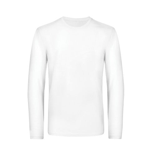 Front - B&C Mens #E190 Long Sleeve T-Shirt