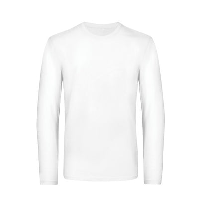 Front - B&C Mens #E190 Long Sleeve T-Shirt