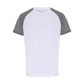 Front - TriDri Mens Contrast Sleeve Performance T-shirt