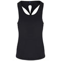 Front - TriDri Womens/Ladies Yoga Knot Vest