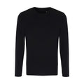 Navy - Front - TriDri Mens Long Sleeve Performance T-Shirt
